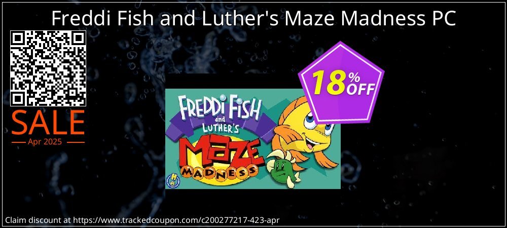 Freddi Fish and Luther's Maze Madness PC coupon on Virtual Vacation Day offer