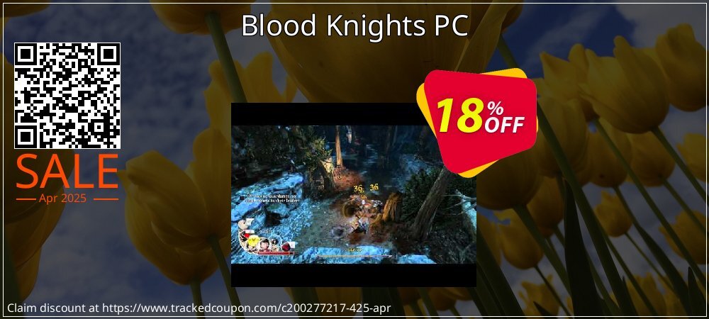 Blood Knights PC coupon on National Walking Day offering sales