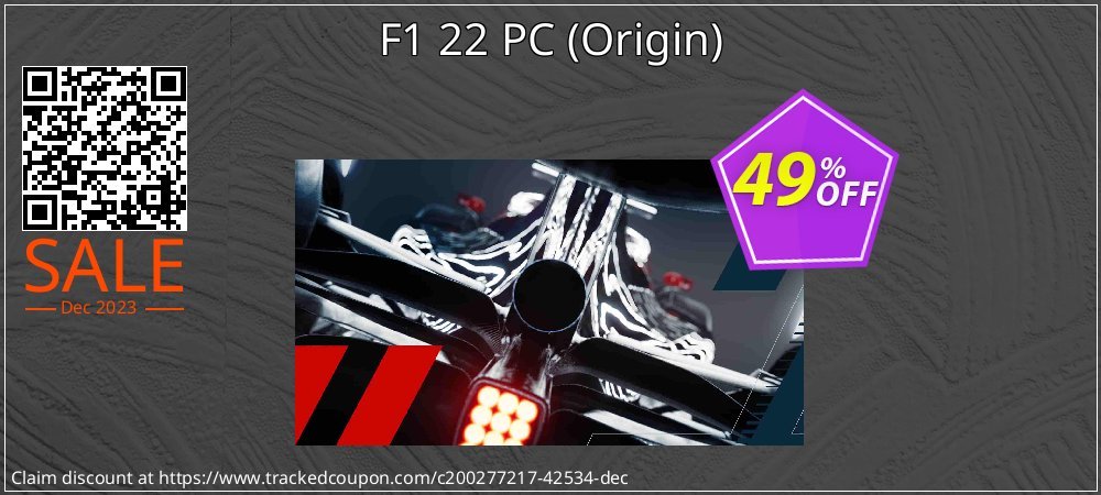 F1 22 PC - Origin  coupon on National Smile Day offering discount