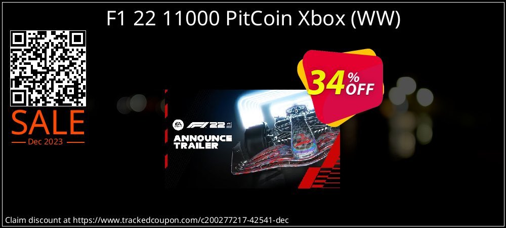 F1 22 11000 PitCoin Xbox - WW  coupon on World Whisky Day offer