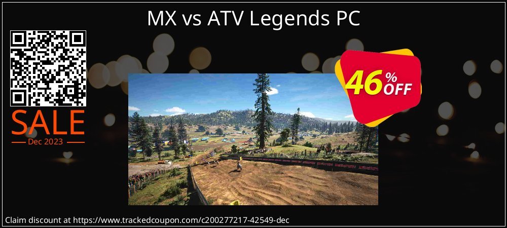 MX vs ATV Legends PC coupon on National Smile Day deals