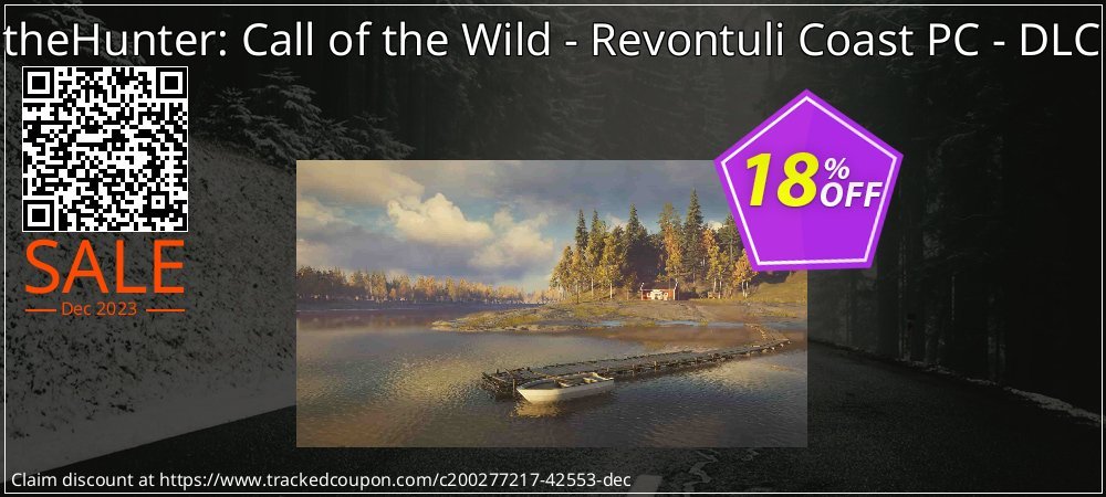 theHunter: Call of the Wild - Revontuli Coast PC - DLC coupon on Easter Day offering discount