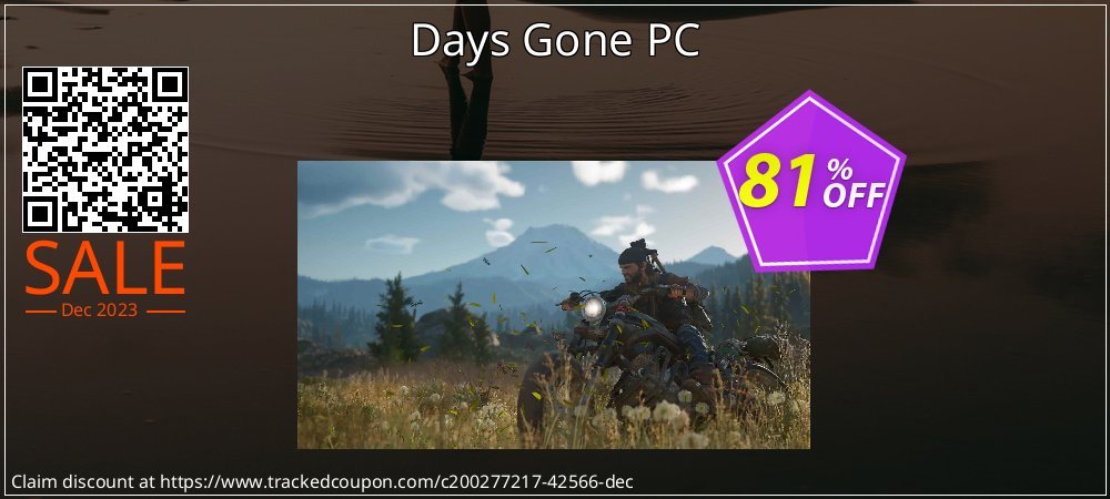 Days Gone PC coupon on World Party Day promotions