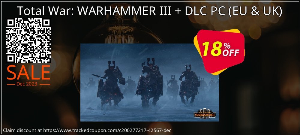 Total War: WARHAMMER III + DLC PC - EU & UK  coupon on Working Day deals