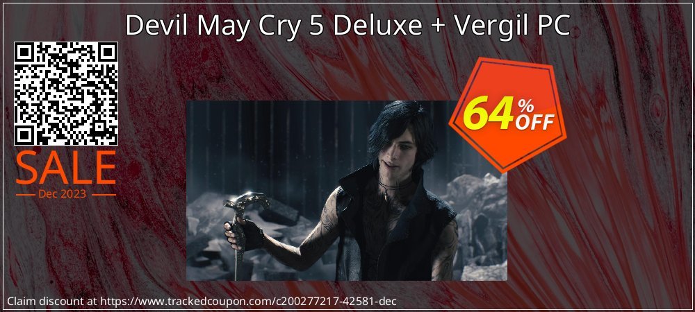 Devil May Cry 5 Deluxe + Vergil PC coupon on World Party Day offering sales