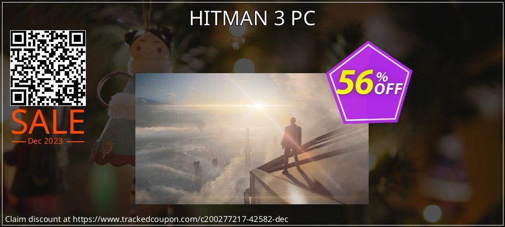 HITMAN 3 PC coupon on Working Day discounts