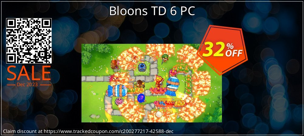 Bloons TD 6 PC coupon on National Pizza Party Day offering discount