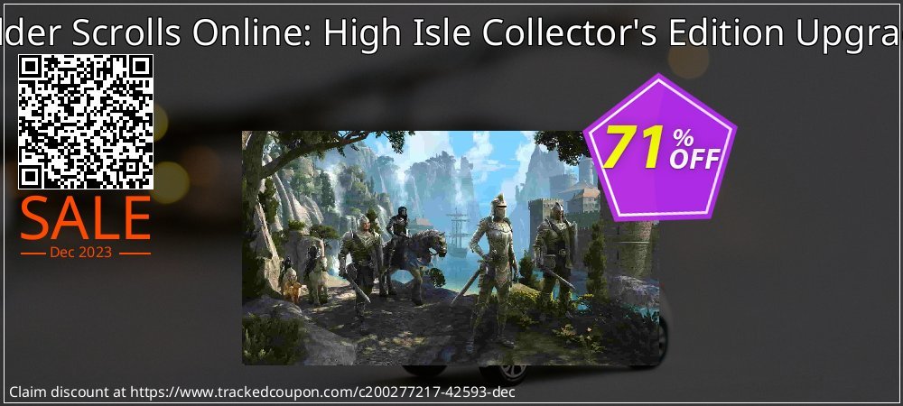 Get 25% OFF The Elder Scrolls Online: High Isle Collector&#039;s Edition Upgrade PC offering sales