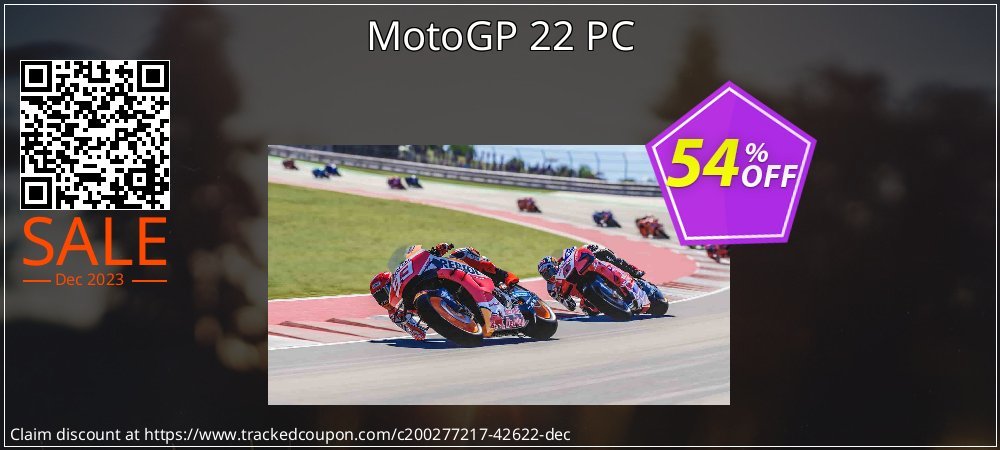 MotoGP 22 PC coupon on April Fools' Day deals