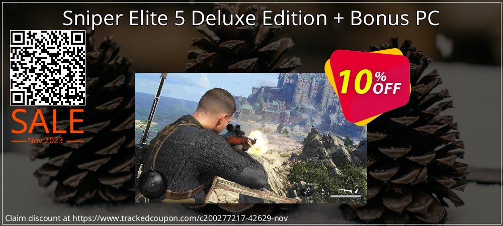 Sniper Elite 5 Deluxe Edition + Bonus PC coupon on World Password Day sales