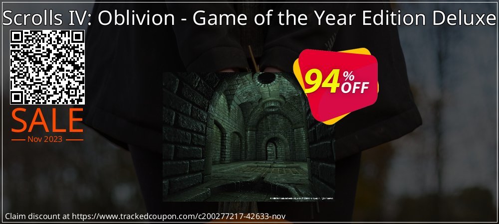 The Elder Scrolls IV: Oblivion - Game of the Year Edition Deluxe PC - GOG  coupon on National Pizza Party Day offering discount