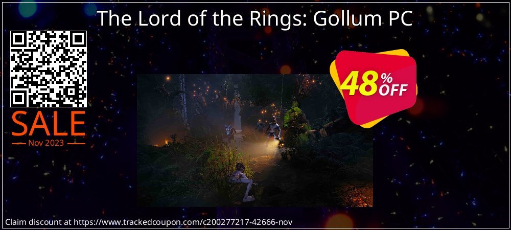 The Lord of the Rings: Gollum PC coupon on World Party Day sales