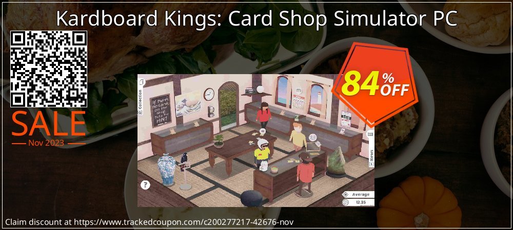 Kardboard Kings: Card Shop Simulator PC coupon on World Whisky Day offer