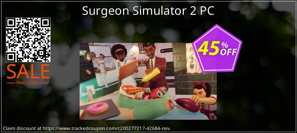 Surgeon Simulator 2 PC coupon on World Password Day deals