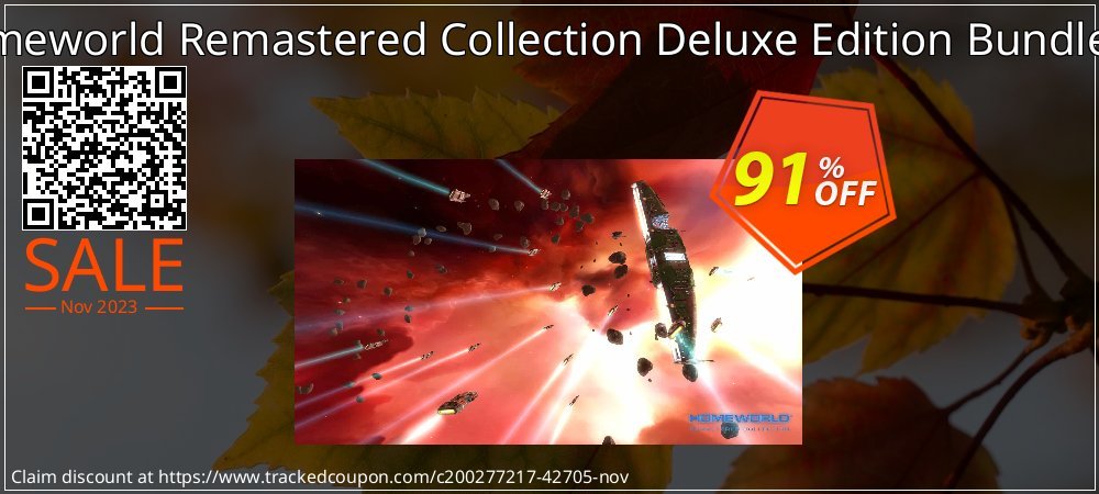 Homeworld Remastered Collection Deluxe Edition Bundle PC coupon on Mother's Day offering discount
