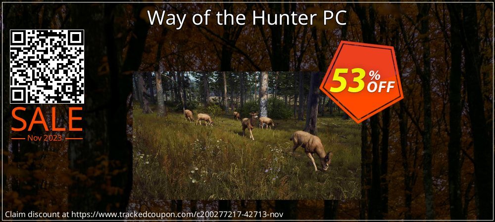 Way of the Hunter PC coupon on National Pizza Party Day discount