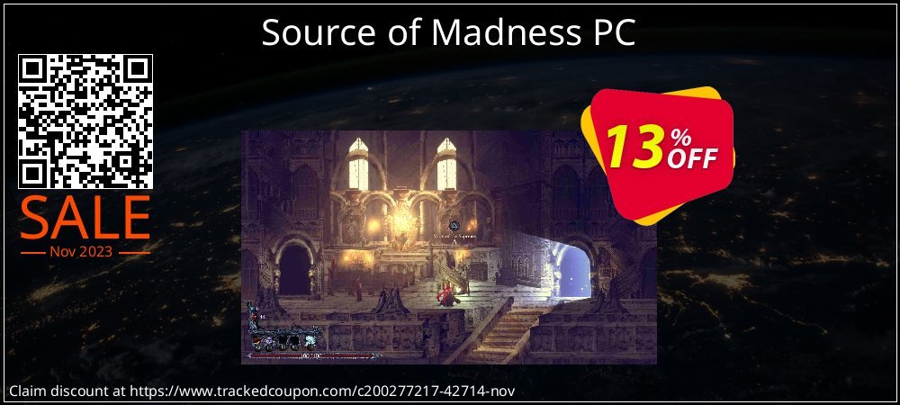 Source of Madness PC coupon on National Smile Day offering discount