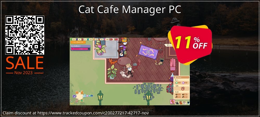 Cat Cafe Manager PC coupon on National Memo Day discounts