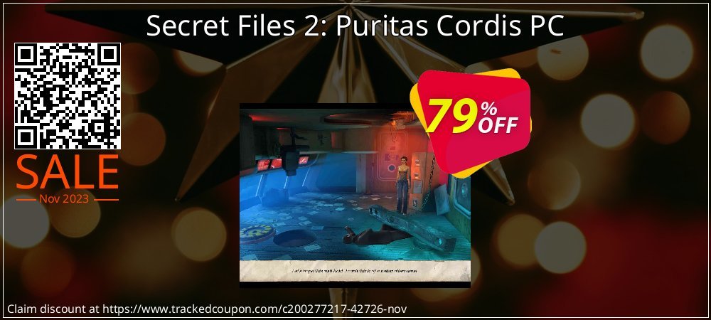 Secret Files 2: Puritas Cordis PC coupon on World Whisky Day discounts