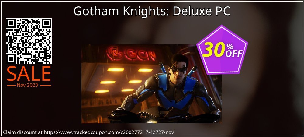 Gotham Knights: Deluxe PC coupon on National Memo Day promotions