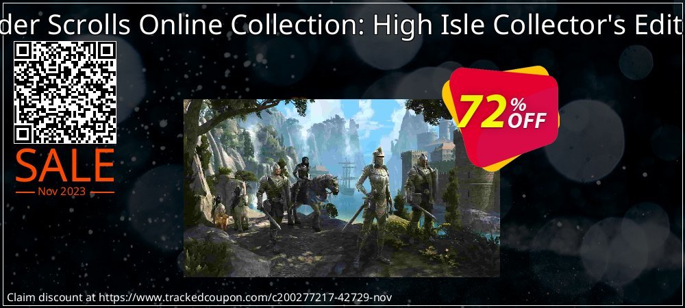 The Elder Scrolls Online Collection: High Isle Collector's Edition PC coupon on Tell a Lie Day sales