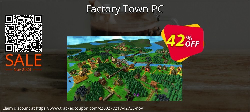 Factory Town PC coupon on National Pizza Party Day offering sales