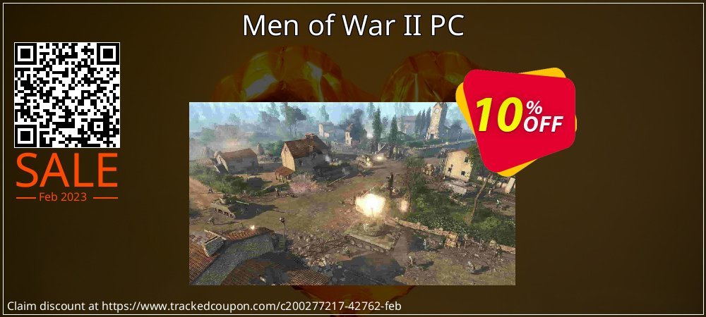 Men of War II PC coupon on National Memo Day discounts