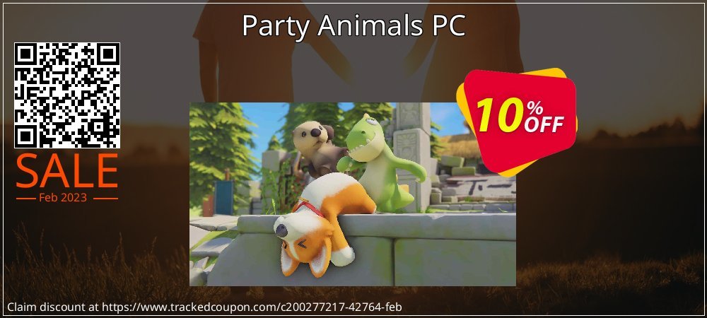 Party Animals PC coupon on National Smile Day sales
