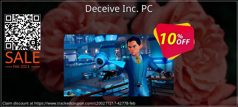 Deceive Inc. PC coupon on National Pizza Party Day offering sales