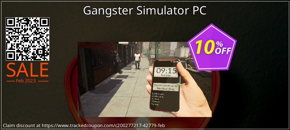 Gangster Simulator PC coupon on National Smile Day super sale