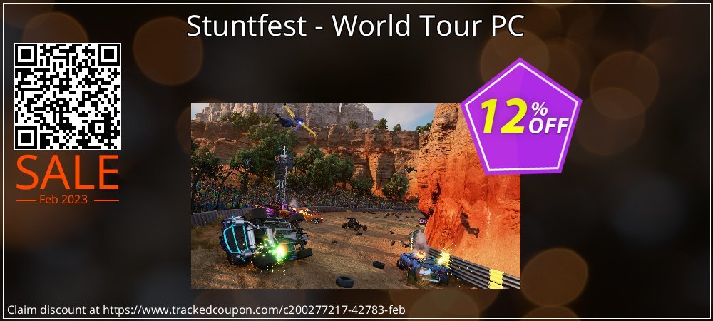 Stuntfest - World Tour PC coupon on National Pizza Party Day deals