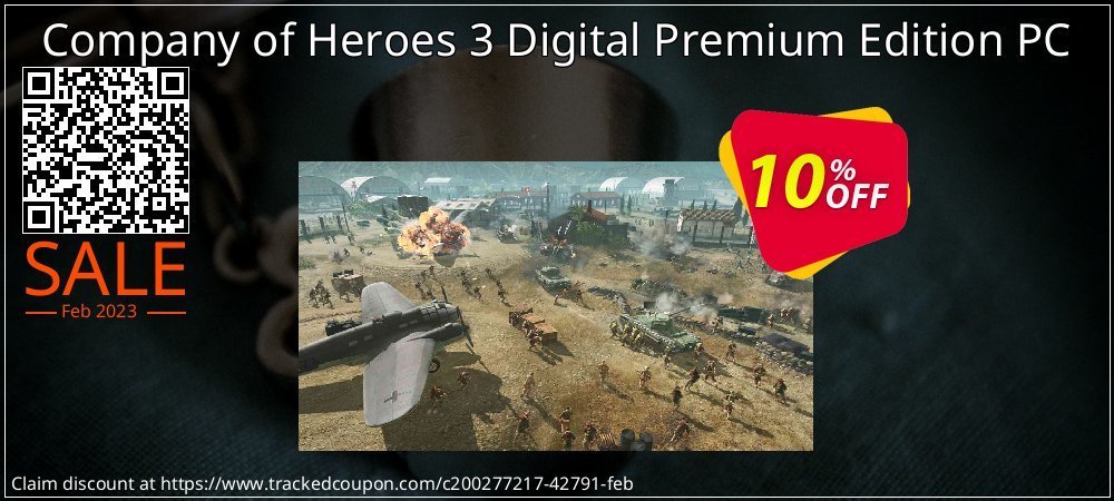 Company of Heroes 3 Digital Premium Edition PC coupon on World Whisky Day sales