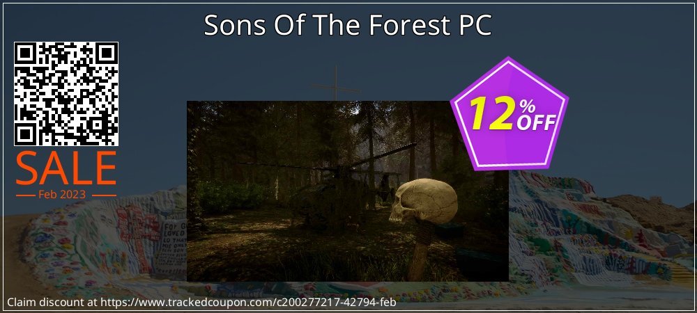 Sons Of The Forest PC coupon on Tell a Lie Day offer