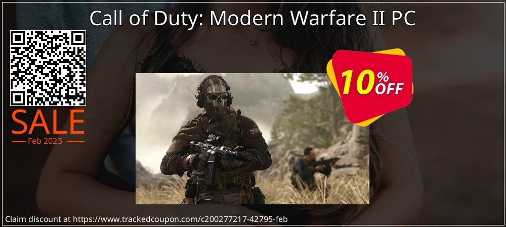 Call of Duty: Modern Warfare II PC coupon on National Walking Day discount