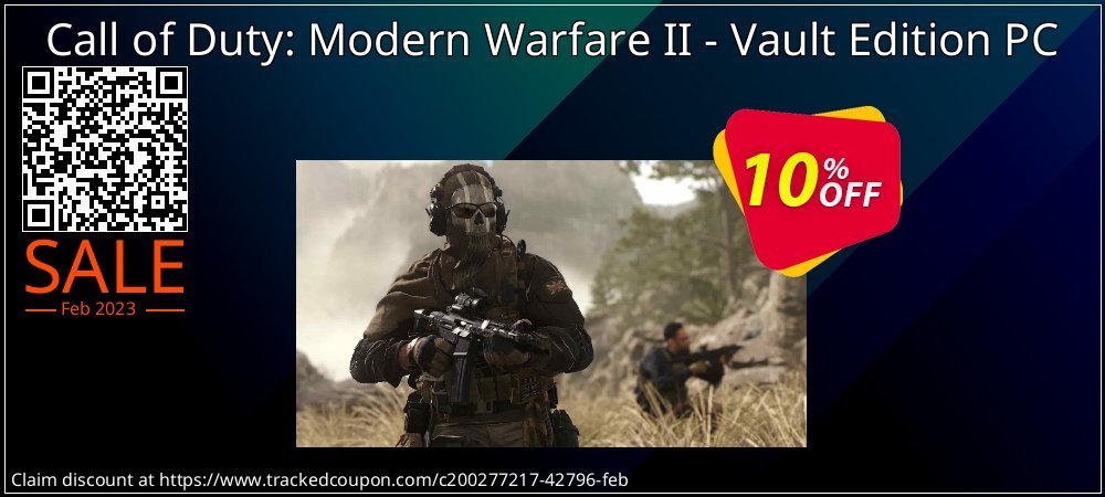 Call of Duty: Modern Warfare II - Vault Edition PC coupon on World Party Day offering discount