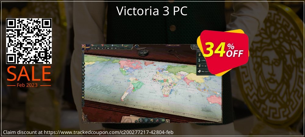 Victoria 3 PC coupon on National Smile Day offering discount