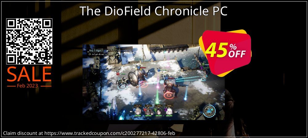 The DioField Chronicle PC coupon on World Whisky Day super sale