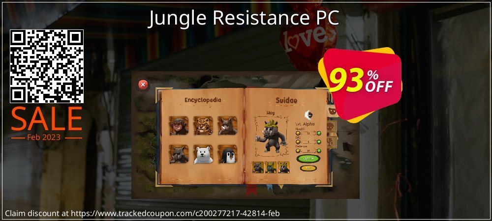 Jungle Resistance PC coupon on National Smile Day offering sales