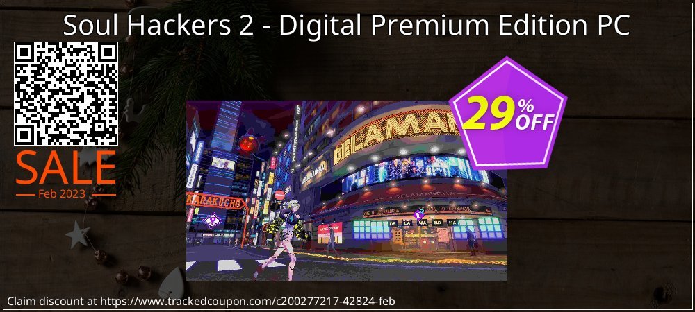 Soul Hackers 2 - Digital Premium Edition PC coupon on National Smile Day super sale