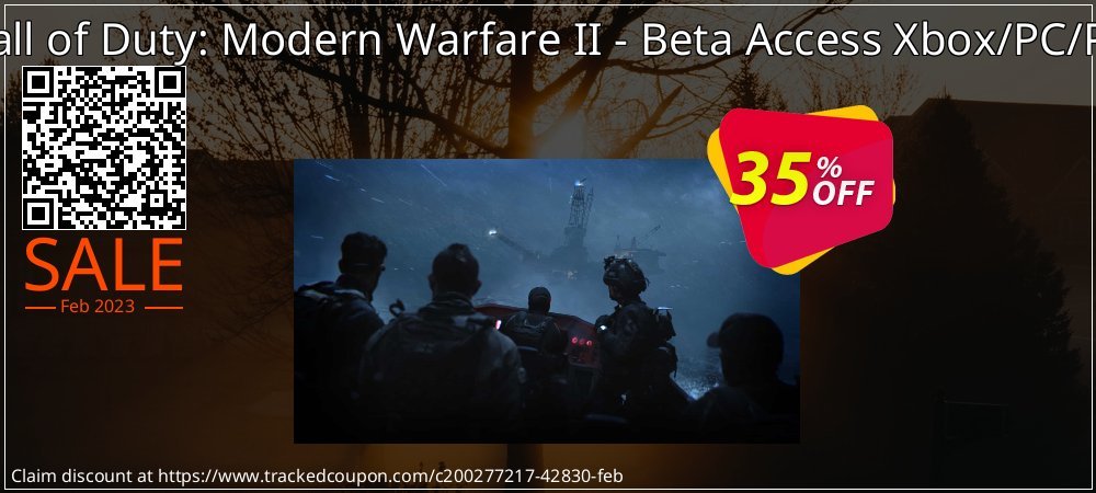 Call of Duty: Modern Warfare II - Beta Access Xbox/PC/PS coupon on Mother Day discount
