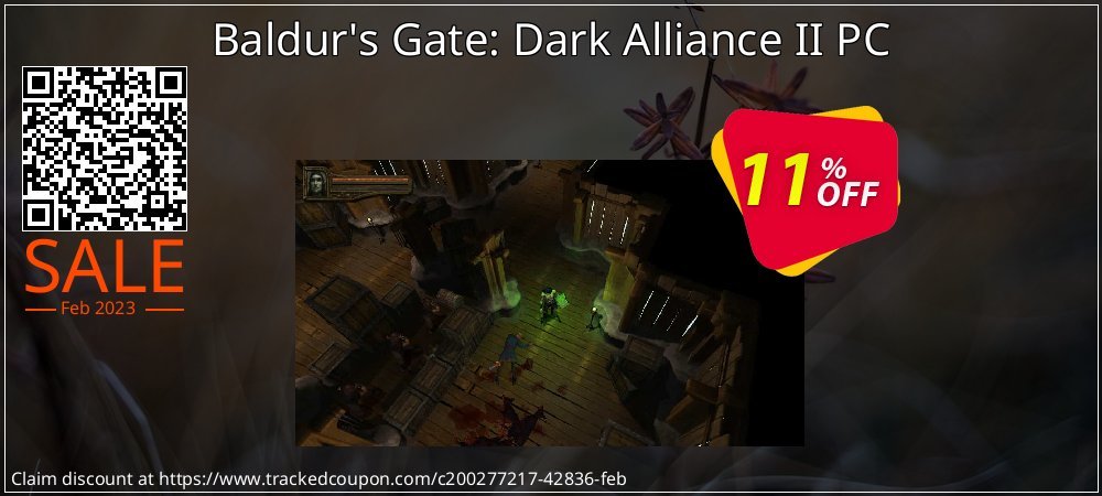 Baldur's Gate: Dark Alliance II PC coupon on World Whisky Day sales