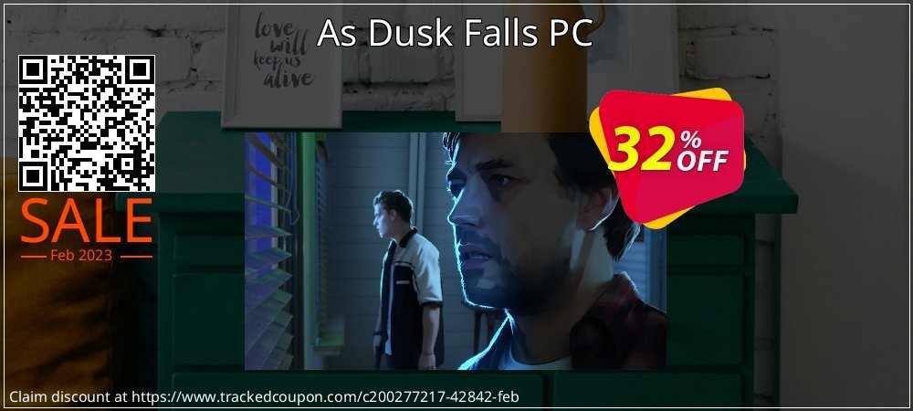 As Dusk Falls PC coupon on Working Day super sale