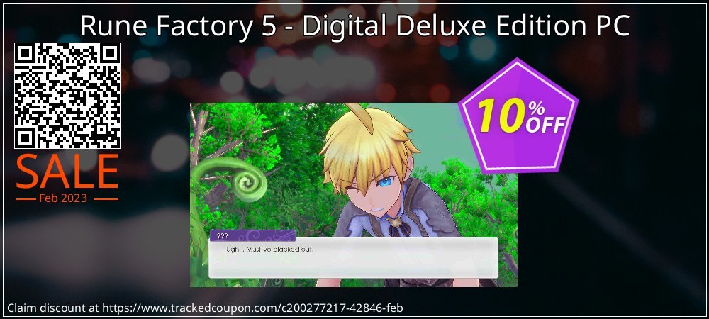 Rune Factory 5 - Digital Deluxe Edition PC coupon on World Whisky Day deals
