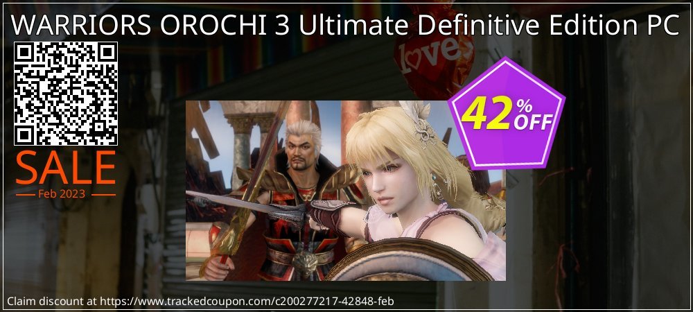 WARRIORS OROCHI 3 Ultimate Definitive Edition PC coupon on National Pizza Party Day discount