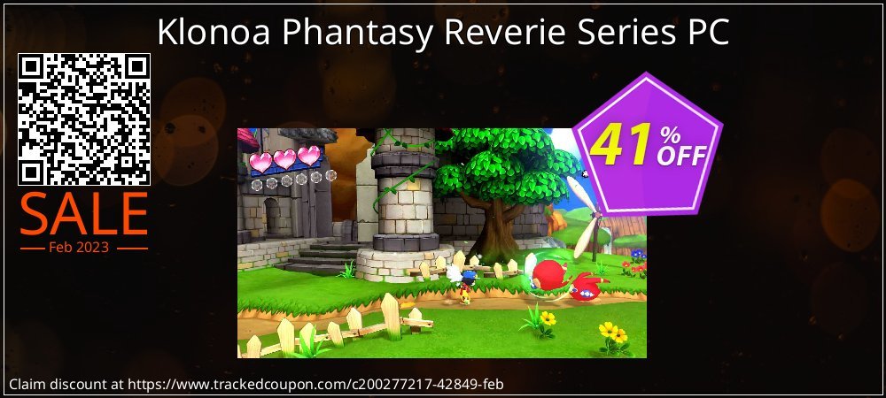 Klonoa Phantasy Reverie Series PC coupon on National Smile Day offering discount