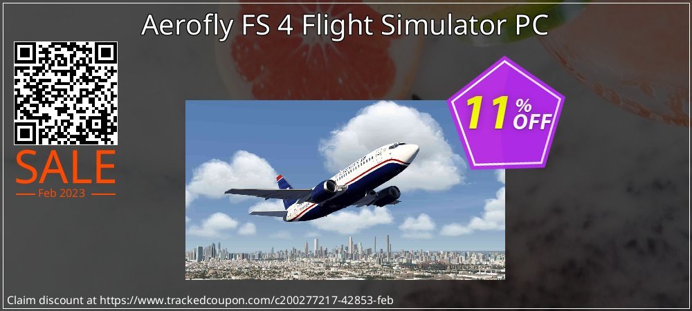 Aerofly FS 4 Flight Simulator PC coupon on National Pizza Party Day promotions