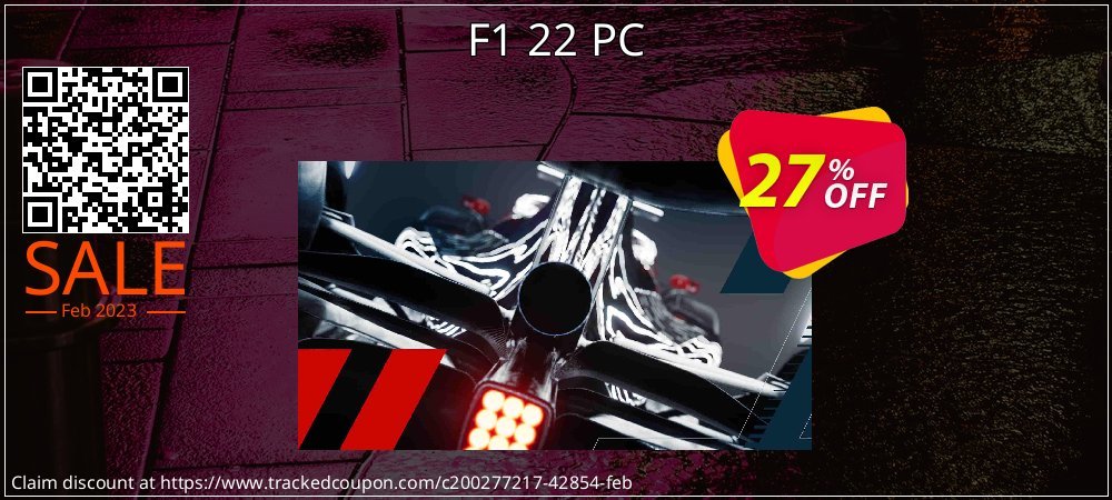 F1 22 PC coupon on National Smile Day sales