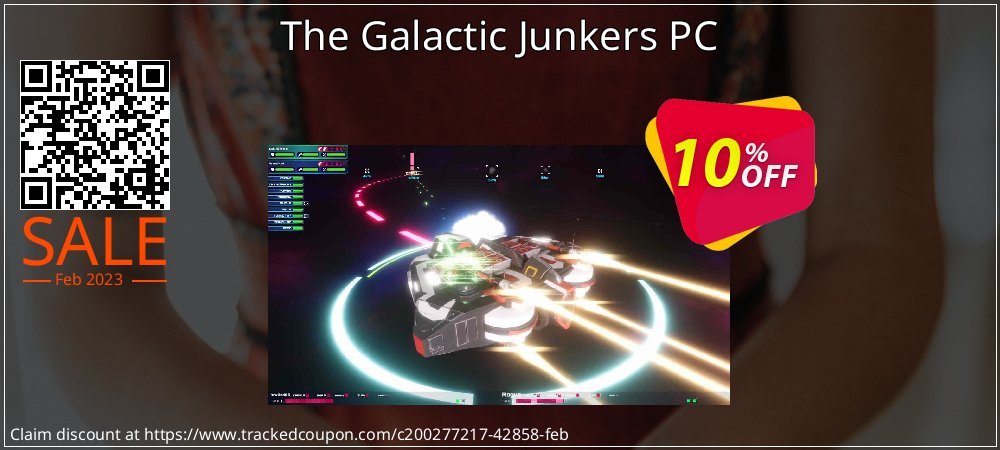 The Galactic Junkers PC coupon on National Pizza Party Day offering discount