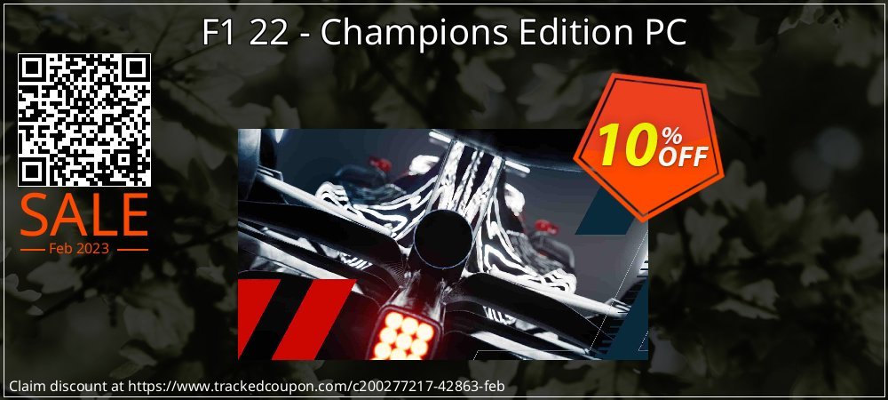 F1 22 - Champions Edition PC coupon on National Pizza Party Day sales