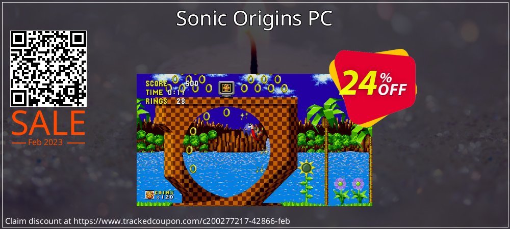 Sonic Origins PC coupon on World Whisky Day discount